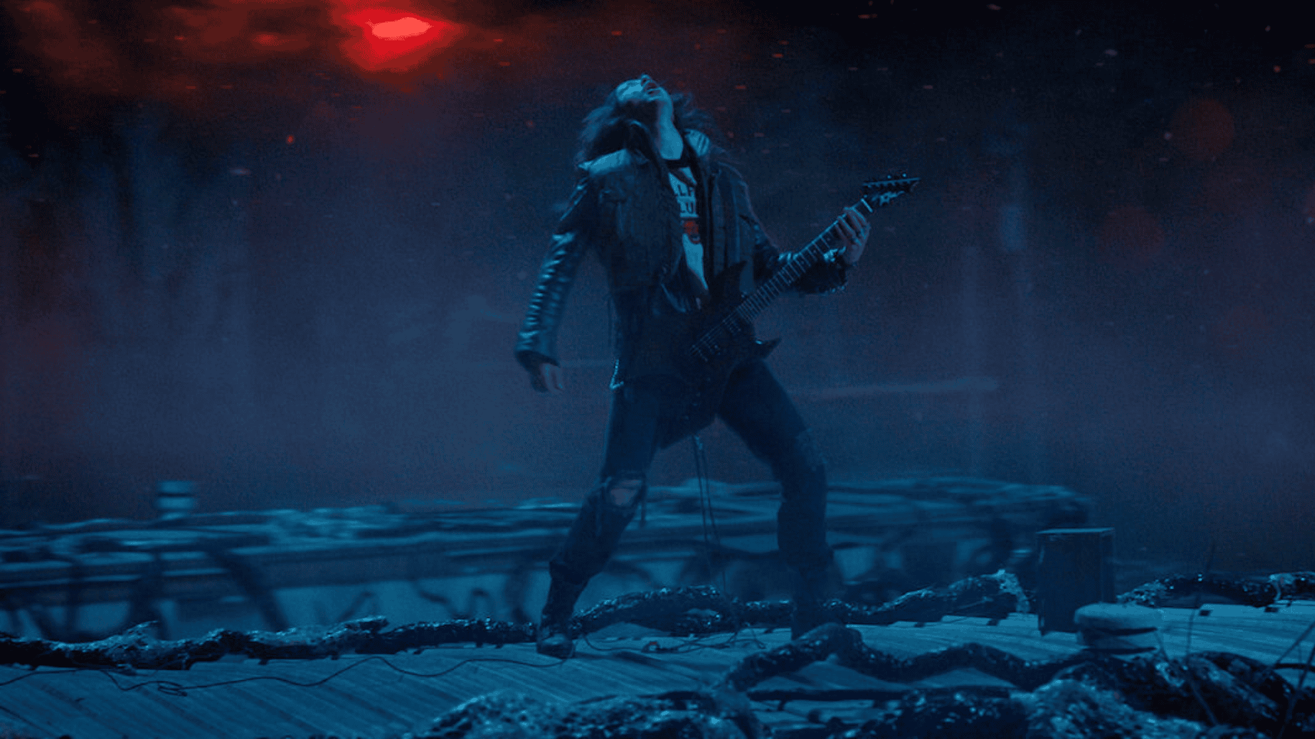 Eddie Munson’s Epic “Master of Puppets” Scene Sends Metallica Back to the Charts - Stranger Things Eddie Munson Scene